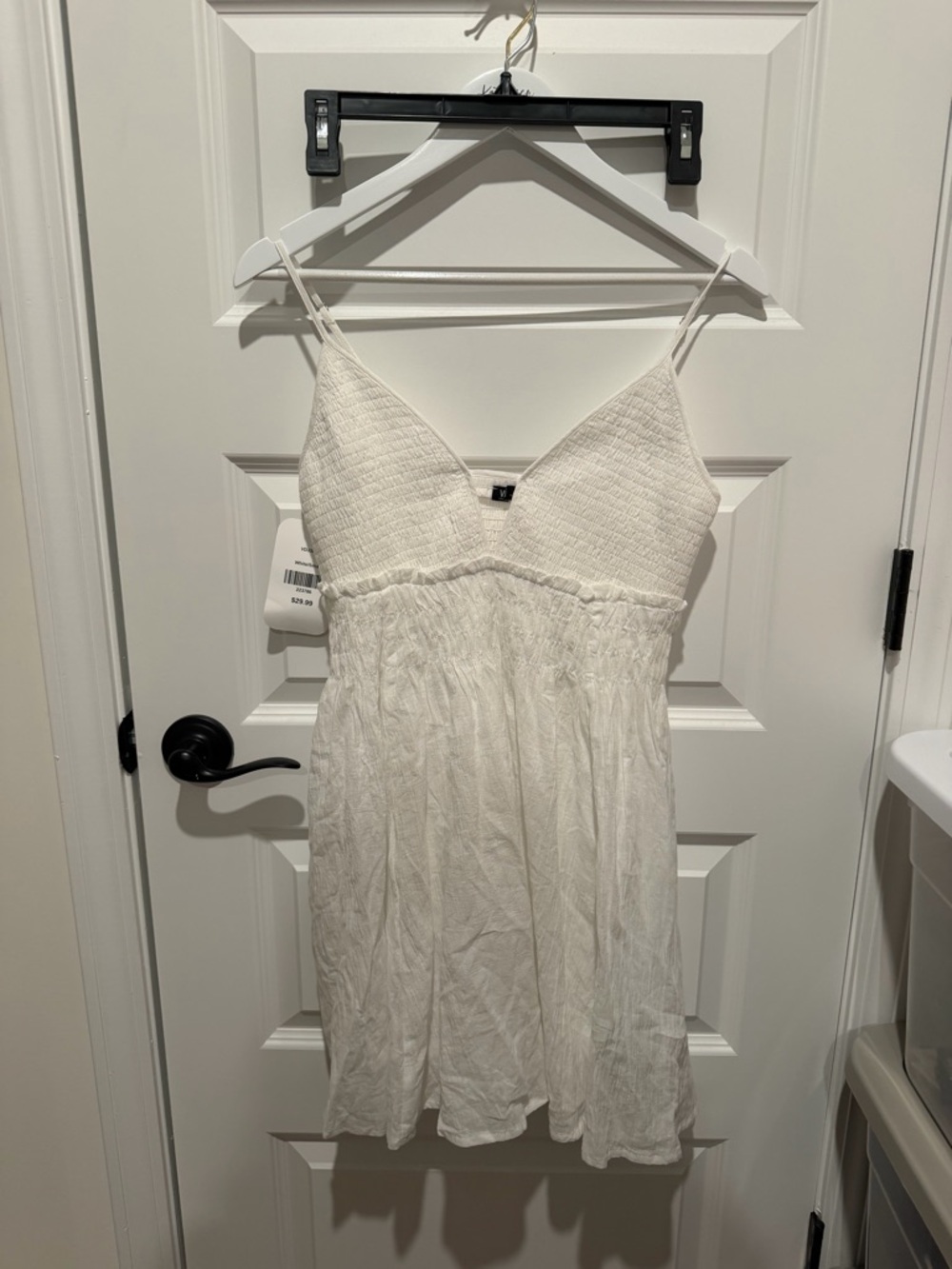 White Spaghetti Strap Sundress